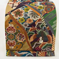 O0856 美品 逸品 上品 ハイブランド 白綾苑大庭 正絹 袋帯 白綾苑大庭 | 帯ときもの やまぐち 洗練された上質な着物・振袖