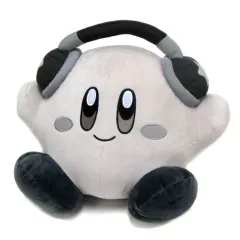 【中古】ぬいぐるみ カービィ ゴキゲンなカービィぬいぐるみ モノクロver. 「一番くじ 星のカービィ ～プププリミックス～」 ラストワン賞