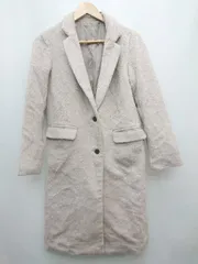 ◇ SENSE OF PLACE by URBAN RESEARCH ロング シンプル フェイクファー 長袖 コート サイズ36 ベージュ レディース P  【1307250032577】のサムネイル