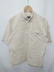 ◇ ◎ Θ Mitsumine ミツミネ チェック柄 半袖 ポロシャツ サイズL ベージュ メンズ E  【1506180012837】のサムネイル