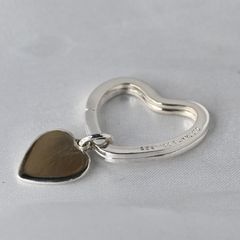 【新品仕上げ】美品 TIFFANY&Co. ハートタグ キーリング スターリングシルバー