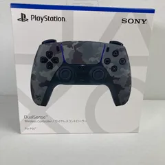 【未使用品】 純正品 プレイステーション5 PS5 DualSense ワイヤレスコントローラー グレーカモフラージュ CFI-ZCT1J 【024-250412-nm-03-kus】