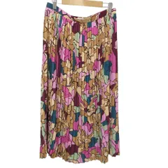 良品 Dries Van Noten ドリスヴァンノッテン フラワー柄 ロング