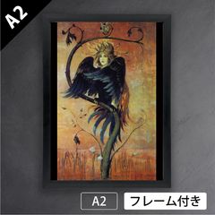天野弓彦 オリジナル 黒フレーム 証明書付き - メルカリ