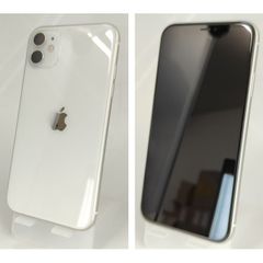中古　iPhone 11　64GB　ホワイト　au　本体のみ