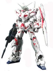 MG 1/100 RX-0 ユニコーンガンダム HDカラー + MSCAGE (機動戦士ガンダムUC) 