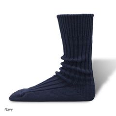 SHOWATABÉ ORGANIC ショウワタベ オーガニック Organic Ribbed Socks オーガニックリブソックス ORG-01 靴下 ユニセックス レディース メンズ 新品 国内正規品 日本製 【サイズ / 2：25-28cm】