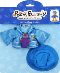 【中古】ぬいぐるみ ドナルドダック(アクティビティ・ディレクター) おきがえポージープラッシー(ぬいぐるみ用衣装) 「ディズニー」 東京ディズニーリゾート限定