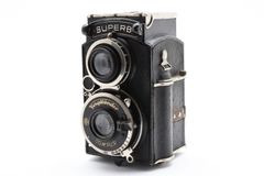 ★希少品★ フォクトレンダー Voigtlander SUPERB Skopar 7.5cm F3.5 二眼レフカメラ OB2923 #130