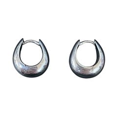 TOMWOOD Ice Hoop smallトムウッド アイス フープ シルバー ピアス 両耳 2点