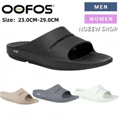 ★1-2営業日での発送★ OOFOS ウーフォス リカバリーサンダル Ooahh メンズ スポーツサンダル ビーチサンダル ビーチサンダル 男女兼用 軽量 旅行 夏 厚底 23.5-27.0cm