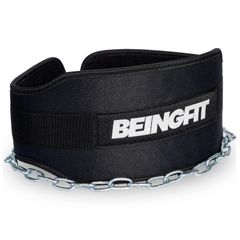 新品 Beingfit ディッピングベルトチンニングディップスベルトチェーン付き ウエイト ベルトトレーニングベルトディップス スクワット 荷重ベルト メンズ レディース チンニングベルト 懸垂 ベルト