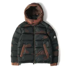 美品 MONCLER モンクレール ダウン ジャケット サイズ:0 迷彩柄 フード付き ナイロン ダウンジャケット MAYA C20914036605 アウター ブルゾン カモフラージュ 迷彩 カーキ ブラウン系【メンズ】のサムネイル