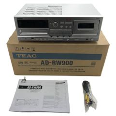 TEAC CD/カセットレコーダー USB接続対応 シルバー AD-RW900-S