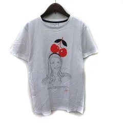 メゾンセーヌ Maison Seine Tシャツ カットソー 半袖 XS 白 ホワイト /YI