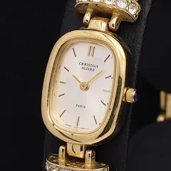 新品 箱付き クリスチャンオジャール 腕時計 レディース 革 ネイビー ゴールド 新品 箱付き クリスチャンオジャール 腕時計 レディース 革