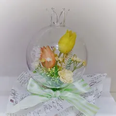 バルーンフラワーブーケ♡チューリップ♡フラワーバルーンアクリル♡卒業式プレゼント