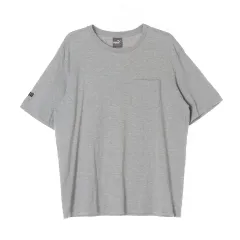 XL PUMA(プーマ) グレー ロゴ ポケット 半袖 クルーネック Tシャツ