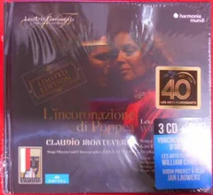 中古CD】Monteverdi, L'incoronazione di Poppea / Les Arts
