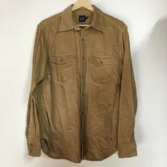 ギャップ コーデュロイシャツ メンズ M ベージュ 2791202510190039