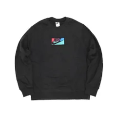 [ナイキ] CLUB+ BB バッチ GX クルー PG メンズ スウェット トップス 長袖 トレーナー フリース 裏起毛 FB8436-010 ブラック スポーツウェア Mサイズ [010 ブラック] [M]