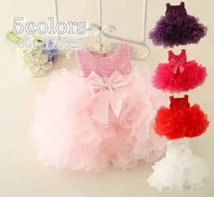 ◯ベビードレス セレモニー 姉妹お揃い 結婚式 七五三 子供ドレス お祝い 衣装 プリンセス お遊戯会 ピンク パープル 緑 イエロー 幼稚園 赤ちゃんドレス 虹色ドレス ワンピース フラワーガール ノースリブ ふんわり ヘアバンド