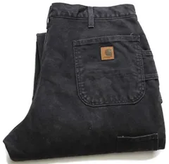 2025年最新】carHartt ダブルニー ブラック 38の人気アイテム