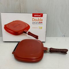 HAPPYCALL  Double  ホットクッカーグルメパン  IH対応　レッド
