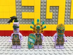 ☆ニンジャゴー☆ レゴ　ミニフィグ　ポールエリック　チーフ・ママタス　サンダーキーパー　ランブルキーパー　敵　部族　ジャングルドラゴン