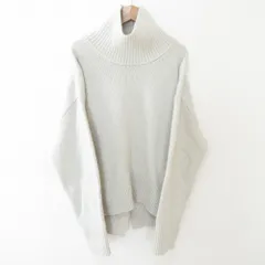 極美品✨ドゥーズィエムクラスJADEタートルネックニットライトブルー