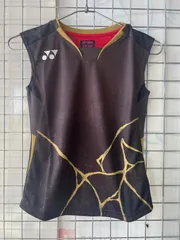 【YONEX】数量限定！ウィメンズゲームシャツ　(ノースリーブ)　20963Y ブラウン