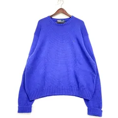 【中古】【メンズ】 Polo by Ralph Lauren ポロバイラルフローレン COTTON KNIT SWEATER コットン ニット セーター 長袖 トップス  【146-250404-as-33-IZU】