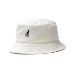 カンゴール バケットハット KANGOL Washed Bucket 帽子 バケット ハット アウトドア キャンプ メンズ レディース 100-169215 230-069602 WHITE(06)