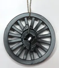 【中古】キーホルダー 竈門炭治郎 「3Dファイルシリーズ 鬼滅の刃 日輪刀傘マーカーマスコット 参ノ型」