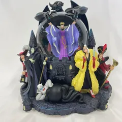 激レア ディズニー ヴィランズ スノーグローブ オルゴール