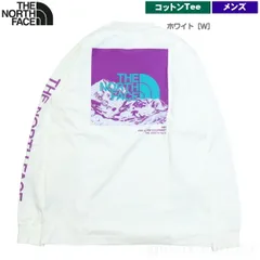 ザ・ノース・フェイス / ロングスリーブ スリーブグラフィックTee ホワイト［W］ M