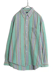 希少90sオールドギャップOldGAPボタンダウンシャツ緑ヴィンテージUS紺タグ 90s USA製 GAPギャップ 無地 ボタンダウン 半袖