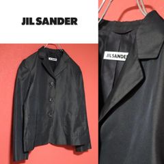 希少 美品 JIL SANDER 変形 ボートネック 燕尾デザイン 長袖 シャツ 