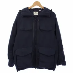 ユニクロ UNIQLO White Mountaineering ハイブリッドダウンオーバーサイズパーカ ダウンジャケット S 紺 311-442563 /TK