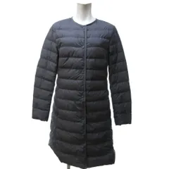 ユニクロ UNIQLO 美品 ウルトラライトダウンコンパクトコート ジャケット Vネック グレー M