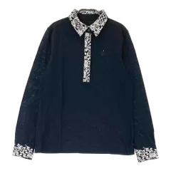 サイズ：L CALLAWAY キャロウェイ  長袖ポロシャツ  ブラック系 [240101463167] ゴルフウェア レディース ストスト