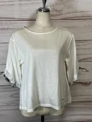 CRESTBRIDGE BLUE LABEL クレストブリッジ ブルーレーベル カットソー オフホワイト系