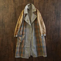 E◆BURBERRYS バーバリーズ トレンチコート ロングコート ビンテージ 超美品 BURBERRY バーバリー トレンチコート 90's CTK83