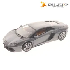 ■ オートアート ミニカー LP700-4 ランボルギーニ アヴェンタドール 1/18 ブラック 付属品付き