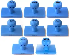 【中古】スタンプ・はんこ・印鑑 全8種セット スタンプコレクション 「一番くじ ジョジョの奇妙な冒険 DIAMOND IS UNBREAKABLE」 I賞