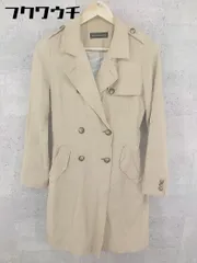 ◇ ◎ green label relaxing UNITED ARROWS 薄手 ウエストベルト付き コート サイズ38 ベージュ レディース  【1002802287916】