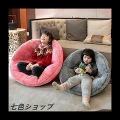 背もたれクッション 肉球 座布団 ふわふわ ペットベッド兼用 椅子クッション もふもふ 低反発 フロアチェア 一人掛け 防滑 冷え対策 座椅子 可愛い コンパクト
