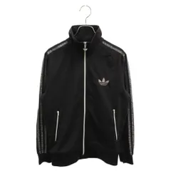 adidas (アディダス) SNAKE TRACK TOP スネーク ジップアップ トラックジャケット ブラック W39308のサムネイル