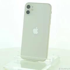 〔中古品〕 iPhone11 64GB ホワイト MHDC3J／A SIMフリー【297】
