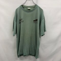 FREE　Labour est dans le pr?　薄緑　Tシャツ　輸入　古着